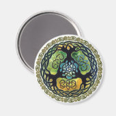 Yggdrasil / Boom van het Leven Magneet (Voorkant / Achterkant)