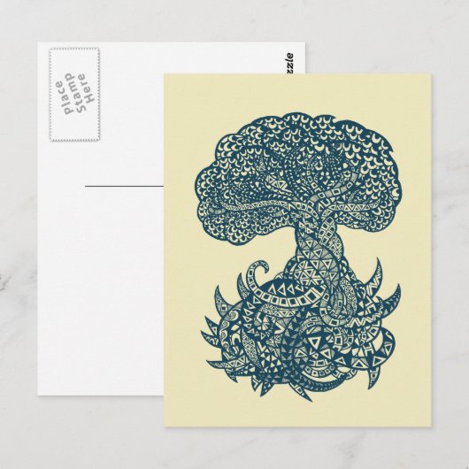 Yggdrasil Briefkaart (Voorkant / Achterkant)
