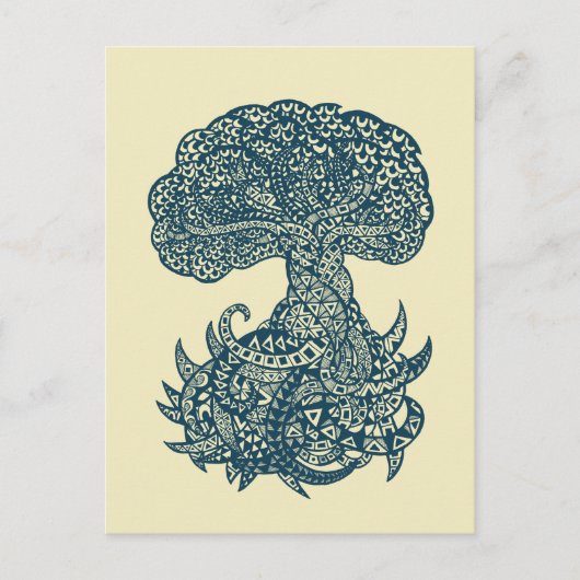 Yggdrasil Briefkaart (Voorkant)