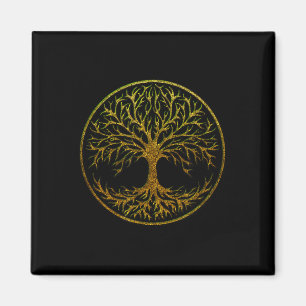 Yggdrasil, Celtic Tree of Life, Norse Mythology Magneet