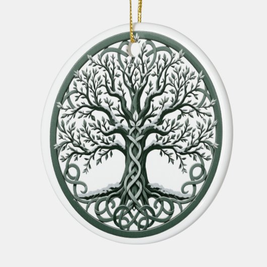 Yggdrasil Celtic Tree of Life Ornament (Links)