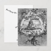 Yggdrasil Feestdagenkaart (Voorkant / Achterkant)