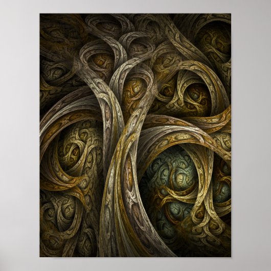 "Yggdrasil Fine Art Print" Poster (Voorkant)