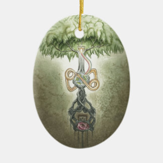 Yggdrasil Keramisch Ornament