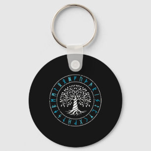 Yggdrasil Levensboom Viking Runen Noorse Mythologi Sleutelhanger