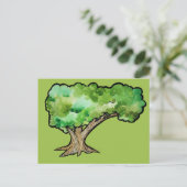 Yggdrasil Noorse levensboom Briefkaart (Staand voorkant)