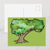 Yggdrasil Noorse levensboom Briefkaart (Voorkant / Achterkant)
