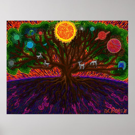 Yggdrasil Poster (Voorkant)