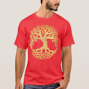 Yggdrasil the Norse ree of Life Viking Rune T-shirt