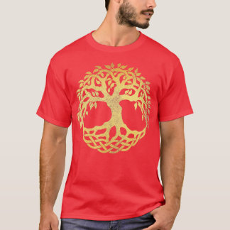 Yggdrasil the Norse ree of Life Viking Rune T-shirt