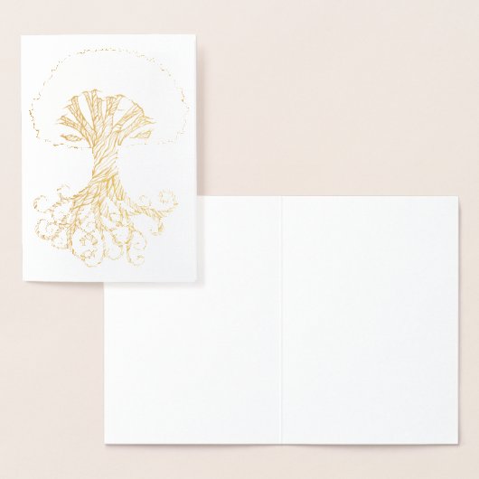 Yggdrasil Tree of Life Folie Kaarten (Display)