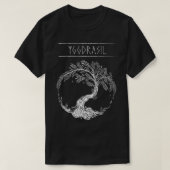 Yggdrasil Tree of Life Viking Valhalla Odin Design T-shirt (Design voorkant)