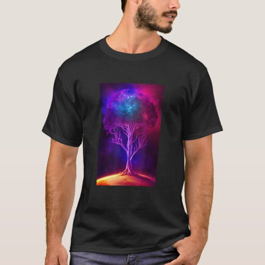 Yggdrasil World Tree of Life Viking Celtric Unique T-shirt (Voorkant)