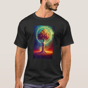 Yggdrasil World Tree of Life Viking Celtric Unique T-shirt