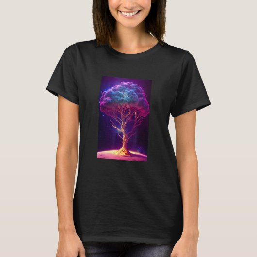 Yggdrasil World Tree of Life Viking Celtric Unique T-shirt (Voorkant)