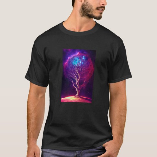 Yggdrasil World Tree of Life Viking Celtric Unique T-shirt (Voorkant)