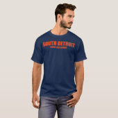 YGT South Detroit Geboren en opgevoed T-shirt (Voorkant volledig)