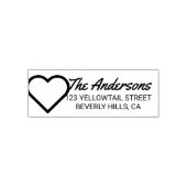 YH Retouradres Zelfinktende Stempel (Design)