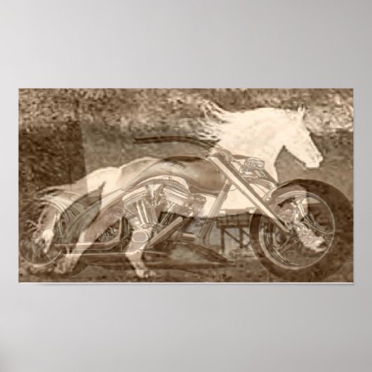 Yhorsepower Poster (Voorkant)