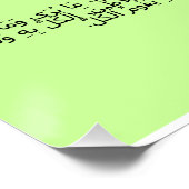 YHVH DNA - Arabisch Perfect Poster (Hoek)