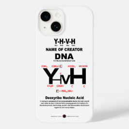 YHVH-DNA Chemical Bond Case-Mate iPhone 14 Hoesje