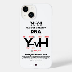 YHVH-DNA Chemical Bond Case-Mate iPhone 14 Hoesje