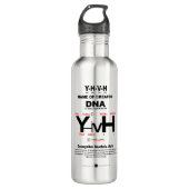 YHVH-DNA Chemical Bond Waterfles (Voorkant)