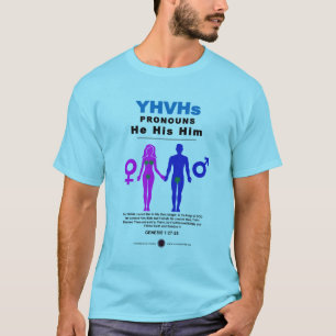 YHVH's ronouns T-shirt