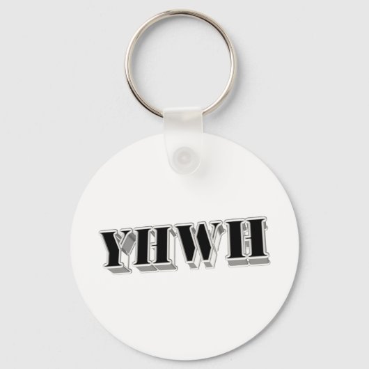 YHWH5 3D SLEUTELHANGER (Voorkant)