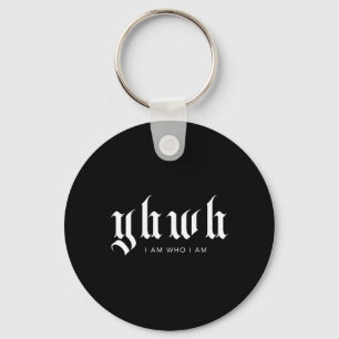 YHWH Christelijke Streetwear Esthetische Bijbeltek Sleutelhanger