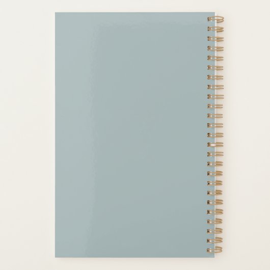 YHWH DAILY Planner (Achterkant)