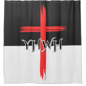 YHWH Douchegordijn (Voorkant)
