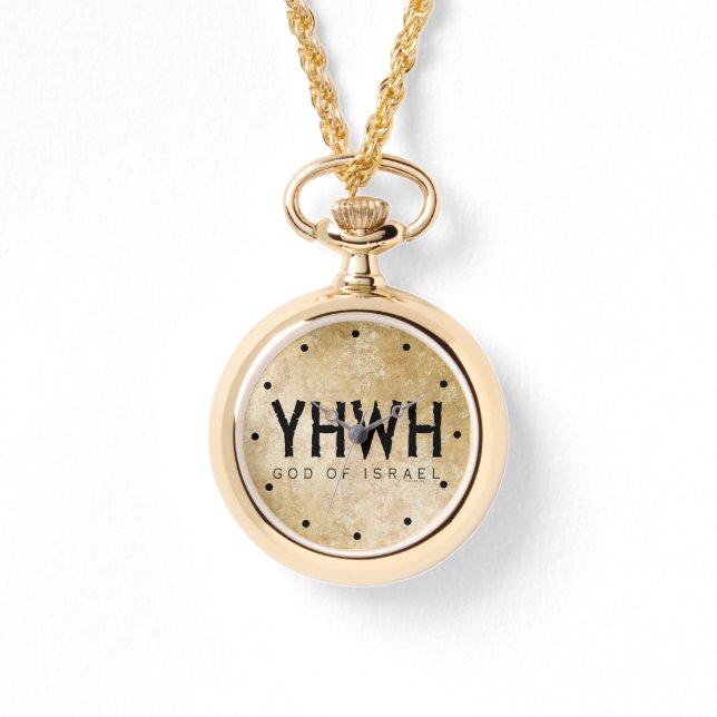 YHWH (Jehova) Horloge (Voorkant)