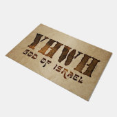 YHWH Jehovah Deurmat (Schuin)