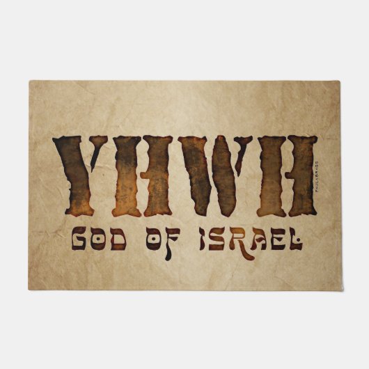 YHWH Jehovah Deurmat (Voorkant)