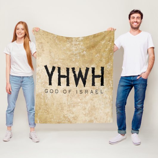YHWH (Jehovah) Fleece Deken (In situ)