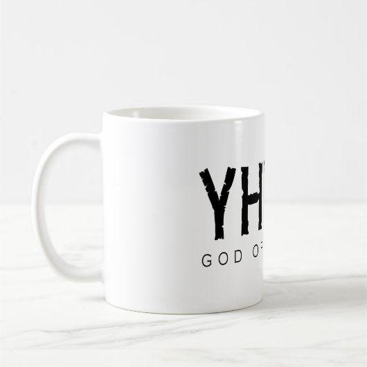 YHWH (Jehovah) Koffiemok (Links)