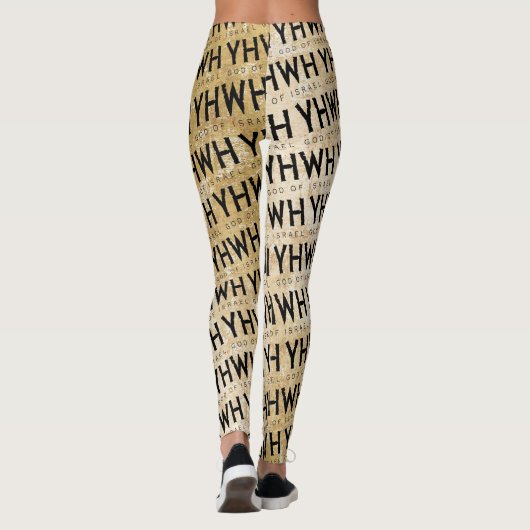 YHWH (Jehovah) Leggings (Achterkant)