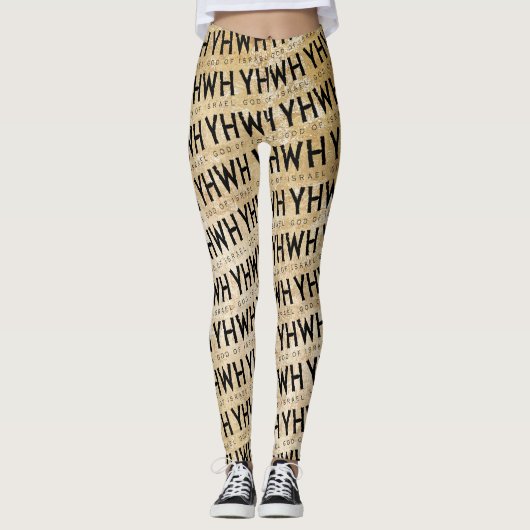 YHWH (Jehovah) Leggings (Voorkant)