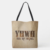 YHWH Jehovah Tote Bag (Achterkant)