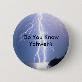 YHWH Lightning Ronde Button 5,7 Cm
