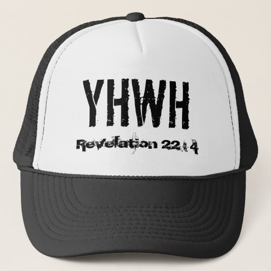 YHWH, onthulling 22 : 4 Trucker Pet (Voorkant)