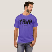 YHWH past het aan T-shirt (Voorkant volledig)