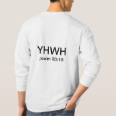 YHWH T-SHIRT (Achterkant)
