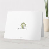 YHWH (Yahweh, Jehovah) God Israel Tetragrammaton Kaart (Achterkant)