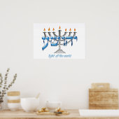 YHWSHUA Light of the World Poster (Keuken)