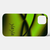 Yia Yia Design Green Case-Mate iPhone Case (Achterkant (horizontaal))