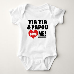 Yia Yia en Papou Love Me Romper