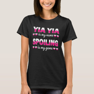 Yia Yia is mijn naam oma voor Moederdag T-shirt