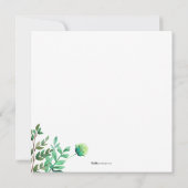 Yianni Square Baptism uitnodiging (Achterkant)